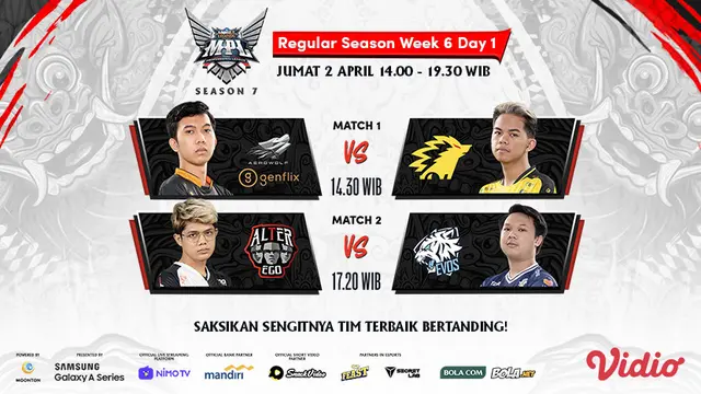 MPL ID Season 7 Pekan Keenam