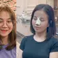 Potret Mayang Putri Doddy Sudrajat Oplas Hidung (Sumber: Instagram/mayaang.lucyaana,TikTok @gustavsetiadi)