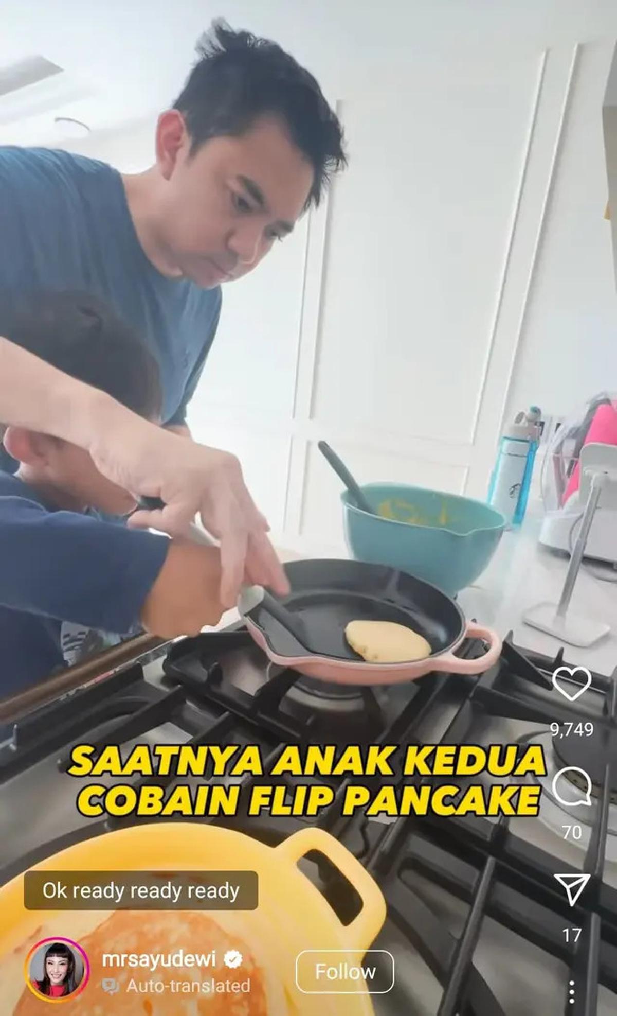 Potret Dapur Ayu Dewi, Elegan dengan Sentuhan Klasik Modern