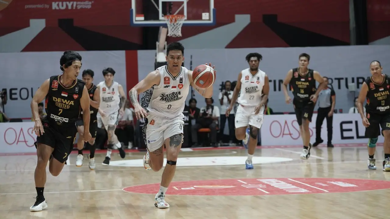 Duel final pertama IBL All Indonesia Cup 2024