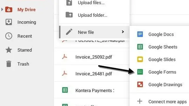 Ilustrasi Cara Daftar Google Form (Sumber: Google)