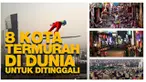 Hasil riset Worldwide Cost of Living yang dikeluarkan oleh Economist Intelligence Unit (EIU) memperlihatkan peringkat biaya hidup di beberapa kota di dunia
