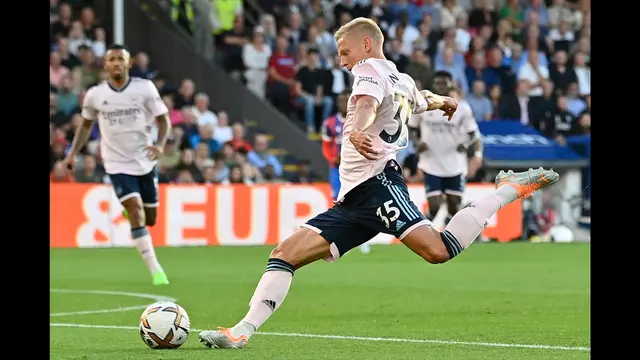 Foto: Debut Manis Arsenal saat Lawan Crystal Palace, Gabriel Martinelli Cetak Gol Perdana di Liga Inggris 2022 / 2023