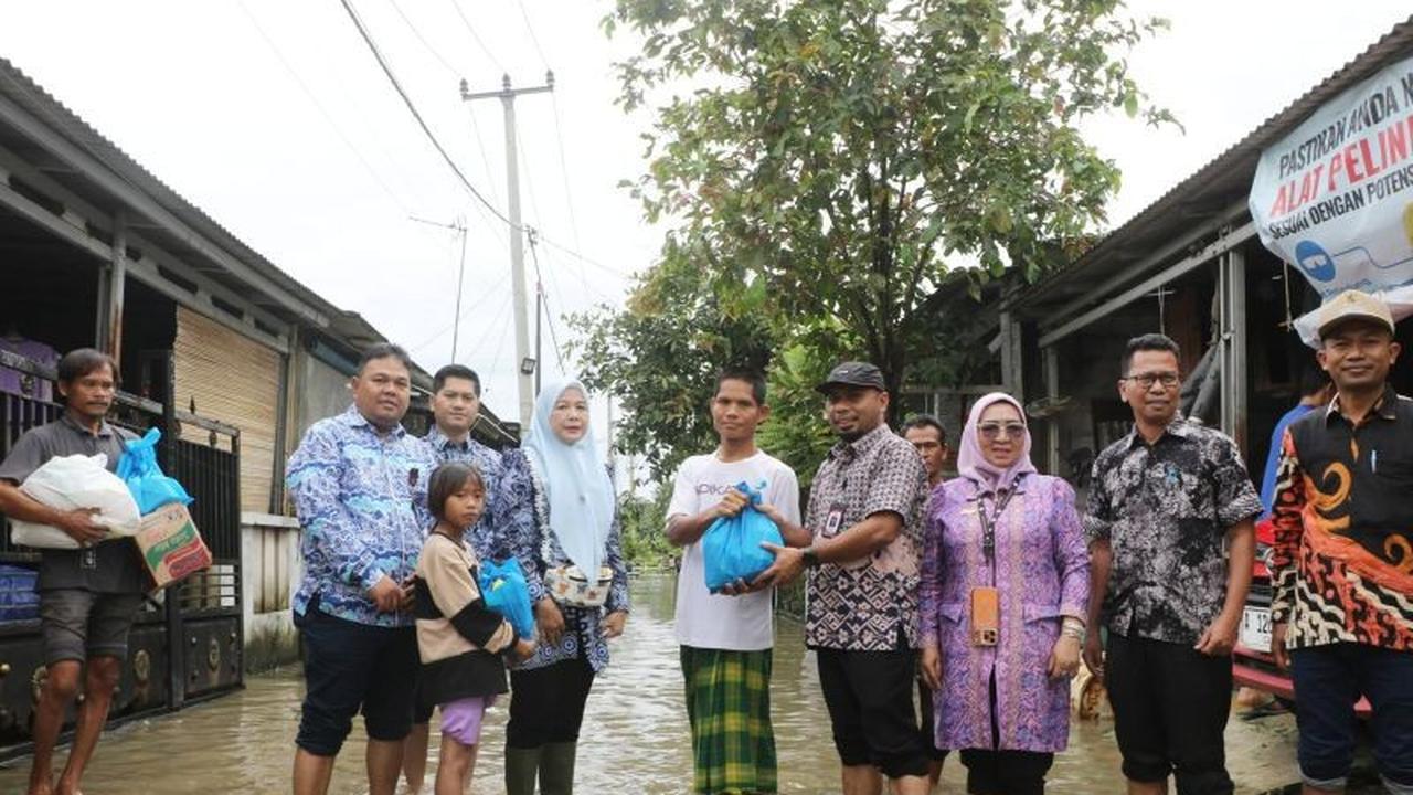 ASN Pemkab Serang Salurkan Bantuan Banjir, Respons Cepat Tanggap Darurat di Wilayah Terdampak