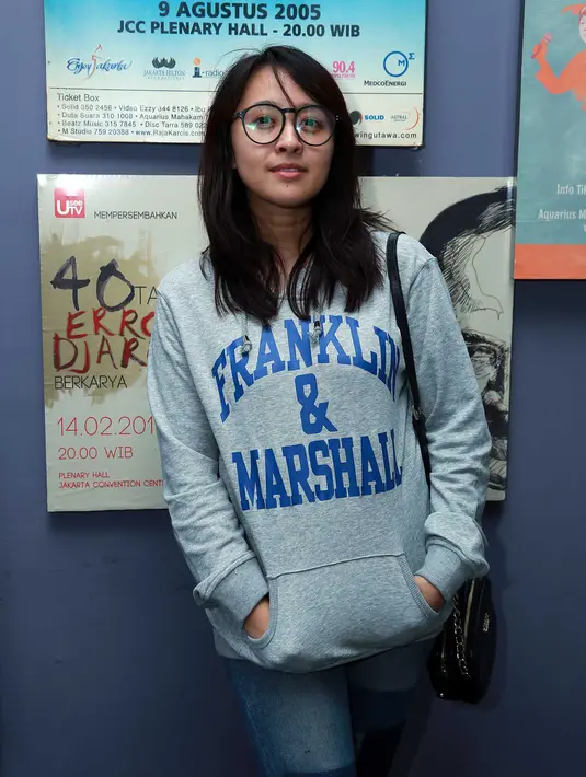 Chua menyambut antusias kolaborasi para musisi wanita yang menamakan diri ‘Girls Attack’. (Deki Prayoga/Bintang.com)