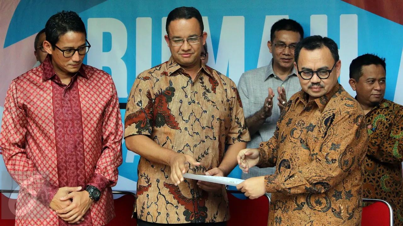 Terkait Tim Sinkronisasi, Anies-Sandi Gelar Konferensi Pers