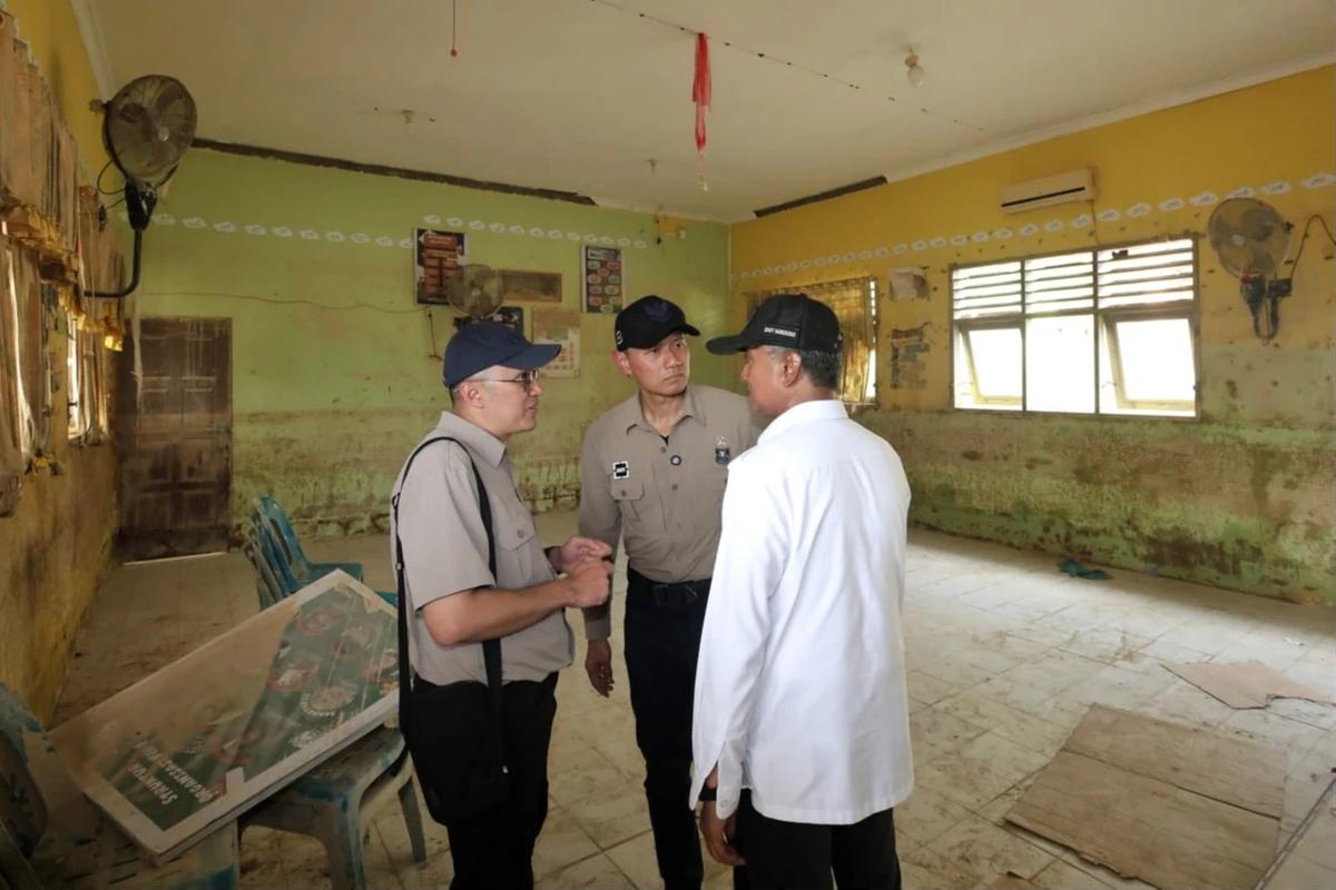 AHY Tinjau Pemulihan Hunian Pendidikan dan Layanan Kesehatan di Aceh Tamiang