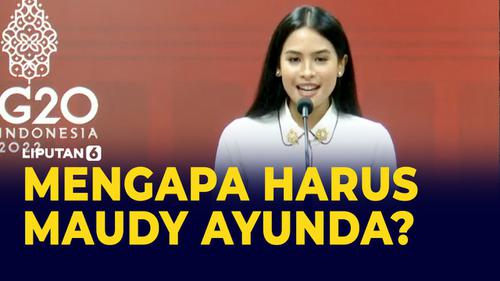 VIDEO: Maudy Ayunda Ditunjuk Jadi Jubir Presidensi G20 Indonesia, Apa Alasannya?