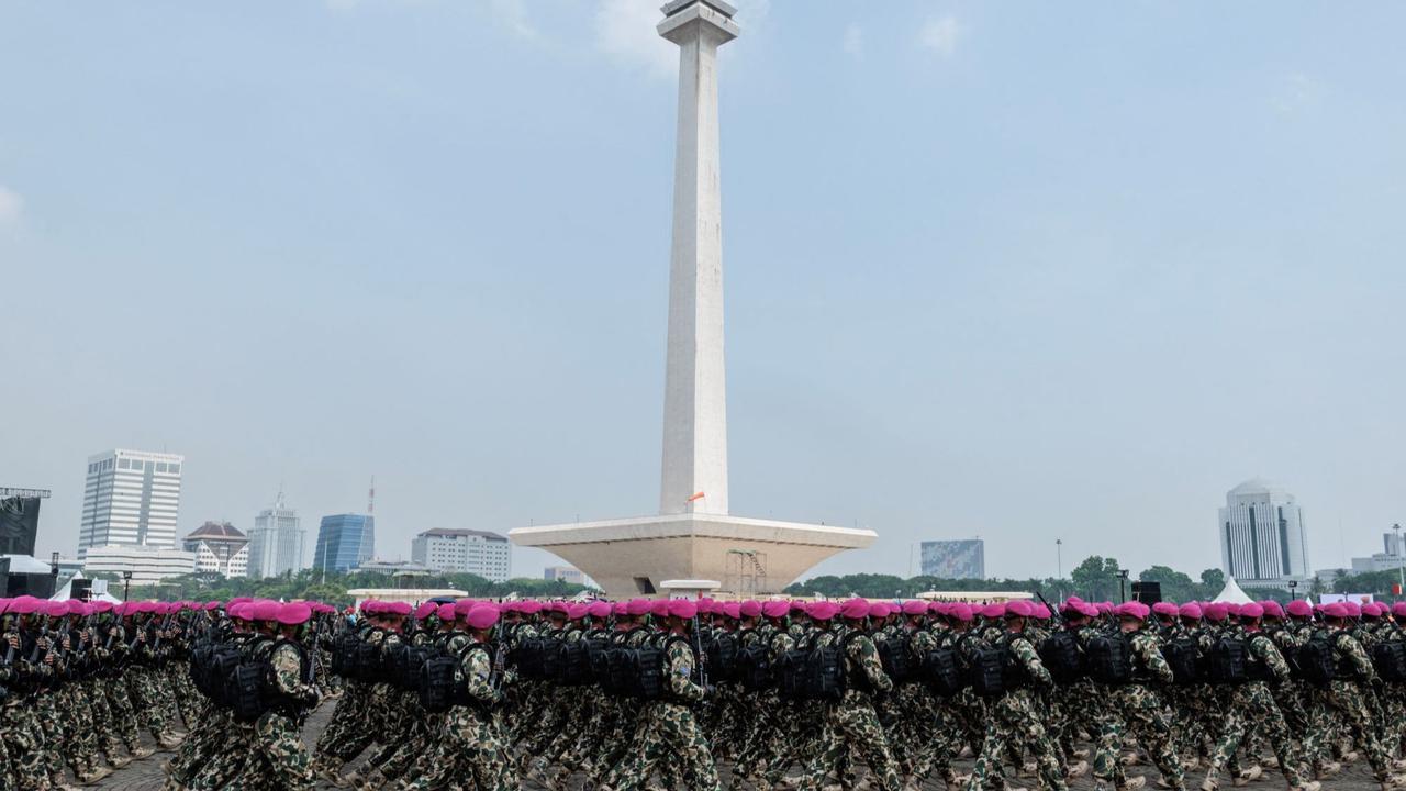 Jokowi pimpin peringatan HUT TNI terakhir sebagai Presiden