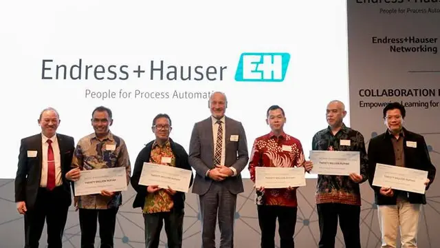 Peluncuran Beasiswa untuk Mahasiswa Perguruan Tinggi Terkait Industri Otomasi.  foto: istimewa