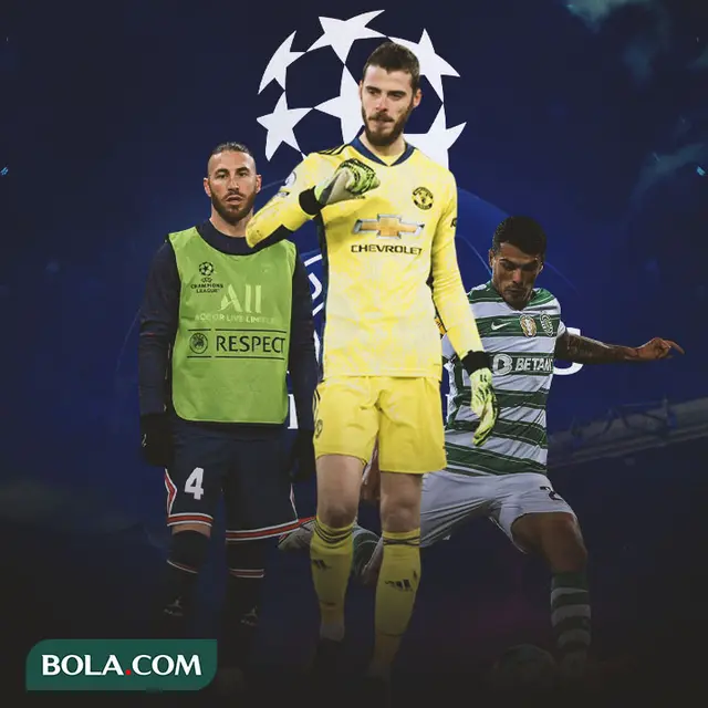 UEFA - Sergio Ramos, David de Gea, Pedro Porro
