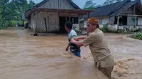 Banjir Rendam Ratusan Rumah Warga Kandangan Banyuwangi