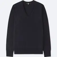 Sweater Extra Fine Merino koleksi Fall/Winter 2018 Uniqlo
