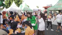 Kegiatan menyambut Hari Kartini yang diselenggarakan Nutriflakes. (Foto: Dok.)