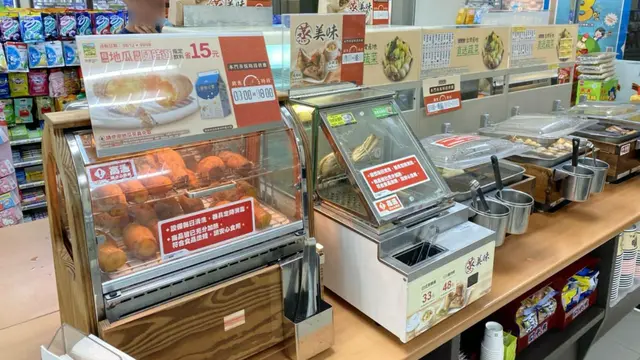 Area makanan siap saji minimarket Taiwan (TETO)