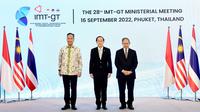 Menteri Perindustrian Agus Gumiwang Kartasasmita yang mewakili Menteri Koordinator Bidang Perekonomian Airlangga Hartarto hadir dalam Pertemuan Tingkat Menteri (PTM) IMT-GT di Phuket Thailand pada 15-16 September 2022.