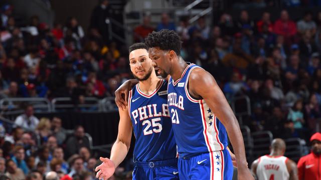 Joel Embiid dan Ben Simmons