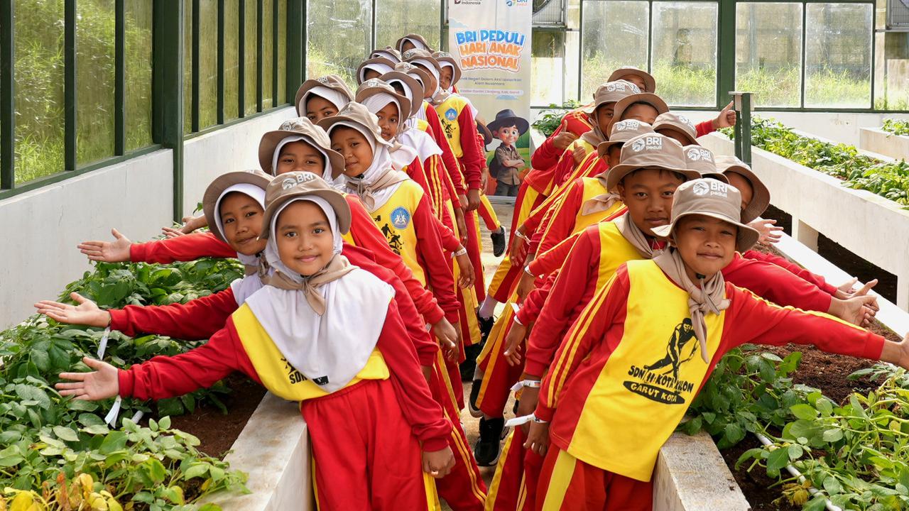 Rayakan Hari Anak Nasional, BRI Peduli Tanamkan Pendidikan Karakter Anak Lewat Kegiatan Agroedukasi