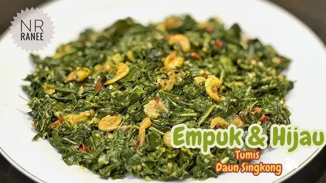 Resep Sayur Daun Ubi