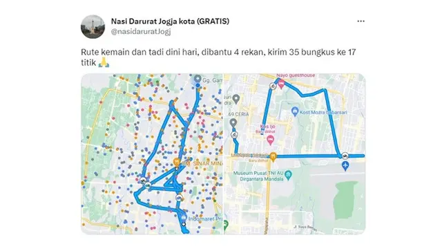 Kisah Pemuda Penggiat Nasi Darurat Jogja, Pernah Viral Masuk IG Story Jefri Nichol