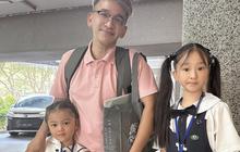 5 Potret Ruben Onsu Antar Thalia dan Thania Sang Putri ke Sekolah, Penuh Keceriaan dan Momen Haru