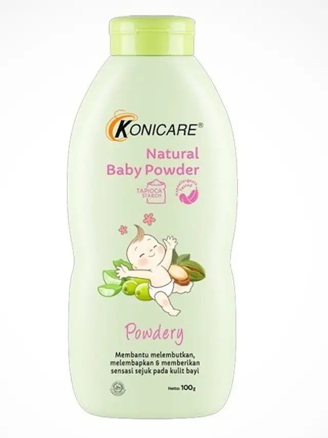 Konimex Konicare Natural Baby Powder Powdery