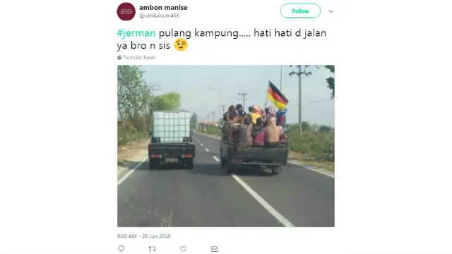 Banyak warganet ikut menanggapi kekalahan timnas Jerman melalui cuitan-cuitan kocak di Twitter.