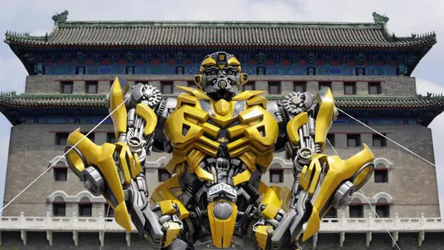 Serunya Transformers Berkunjung ke Tiongkok