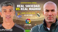 Real Sociedad vs Real Madrid (Trie Yas/Liputan6.com)