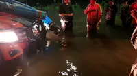 Korban Banjir Luapan Bengawan Solo di Babat Lamongan Terima Bantuan Logistik