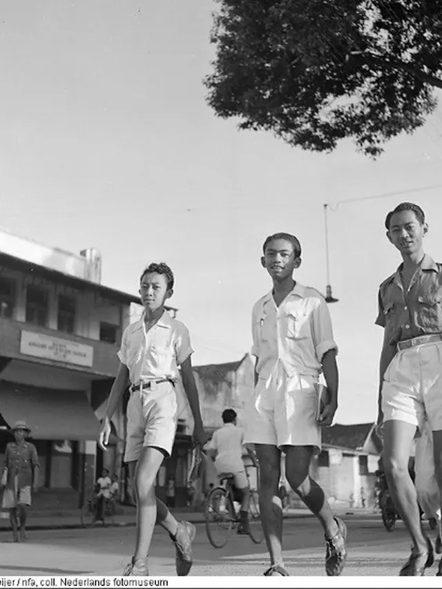 potret mahasiswa Yogyakarta tahun 1948
