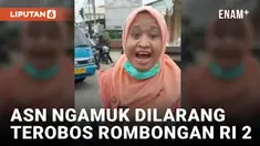 Ditahan Saat Mau Terobos Rombongan Wapres, ASN Dinkes Gorontalo Ngamuk