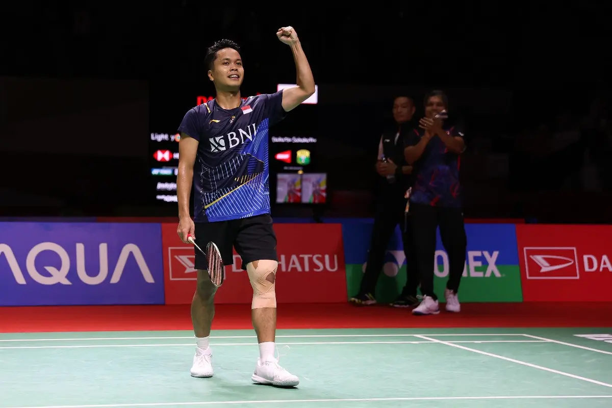 Anthony Sinisuka Ginting - Indonesia Masters 2024 - Bulu Tangkis