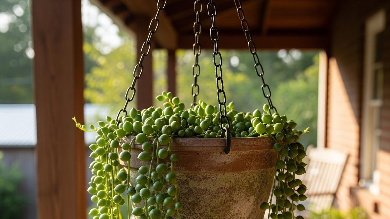 String of Pearls (Senecio rowleyanus) (Gemini AI)