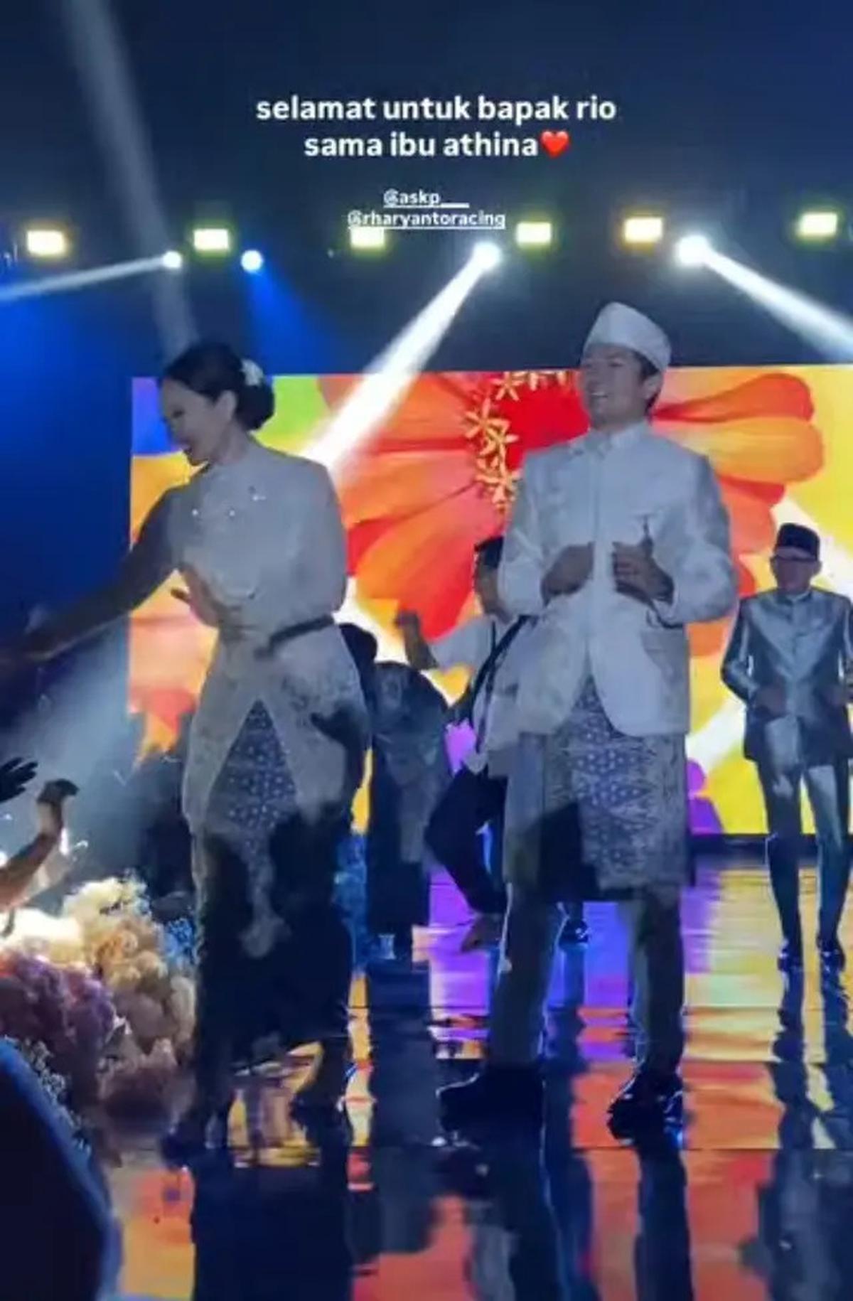 8 Potret Pesta Ketiga Pernikahan Rio Haryanto dan Athina, Megah Bak Konser