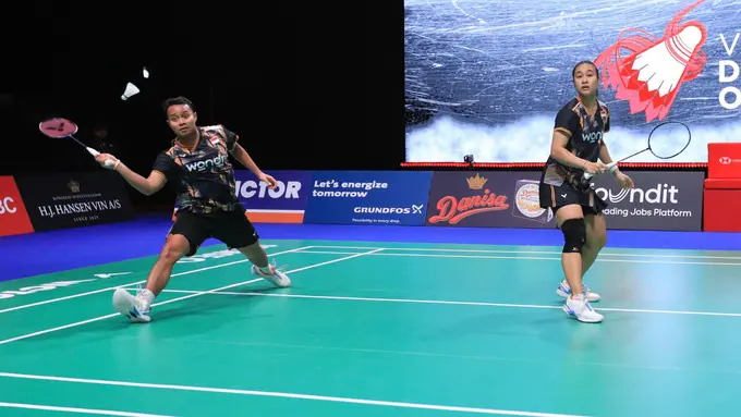 Rehan Naufal Kusharjanto/Lisa Ayu Kusumawati - Denmark Open 2024 - Bulu Tangkis