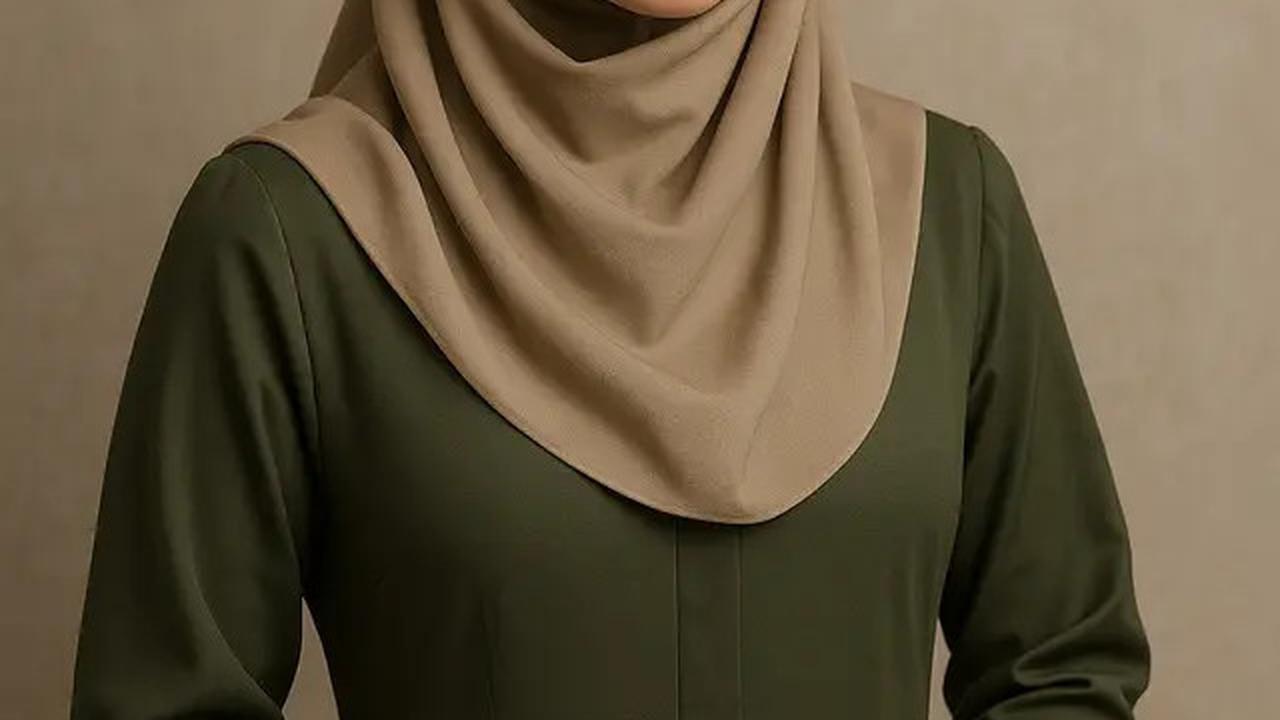 Gamis Army Cocok dengan Jilbab Warna Apa? Ini Rekomendasi dan Contohnya