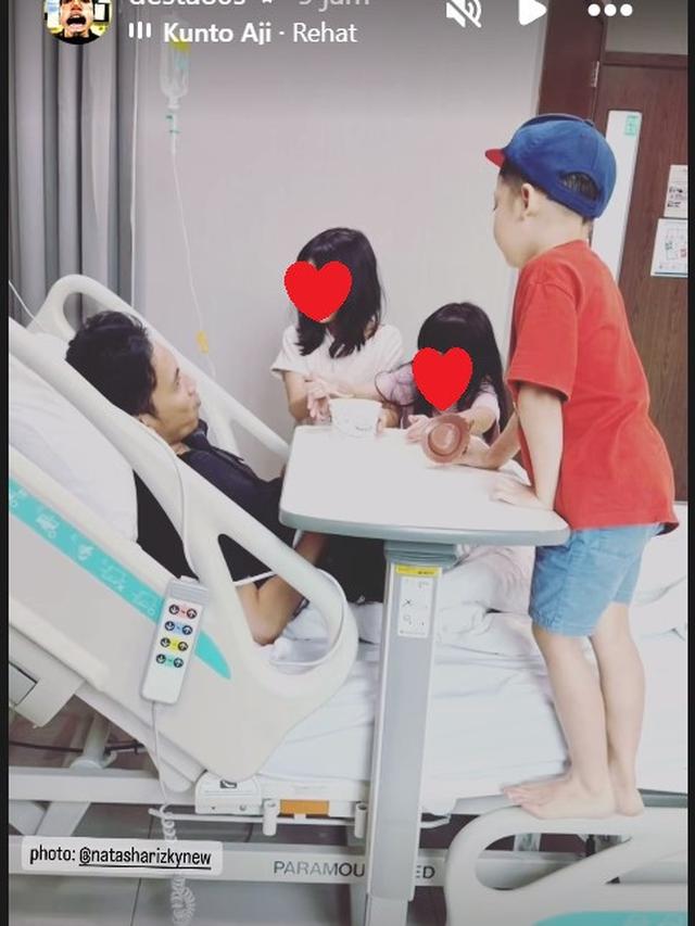 Desta Dirawat di Rumah Sakit