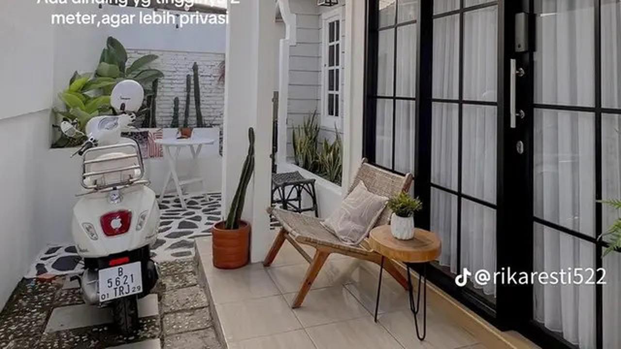 Viral Rumah Masuk Gang Sempit yang Serba Putih, Siapa Sangka Ternyata Seestetik Ini