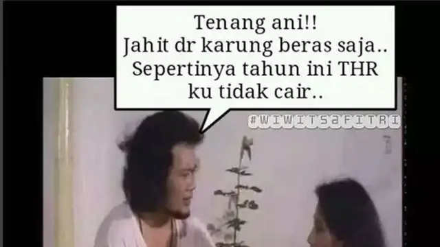 10 Meme Sedih Enggak Dapat THR Ini Langsung Bikin Sesak