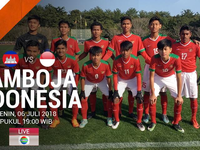 Live Streaming Piala Aff U 16 2018 Di Indosiar Kamboja Vs Timnas Indonesia Indonesia Bola Com