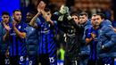 Bermain di Stadion San Siro, Inter Milan sukses memetik kemenangan tipis 3-2 atas Torino. (Piero CRUCIATTI/AFP)