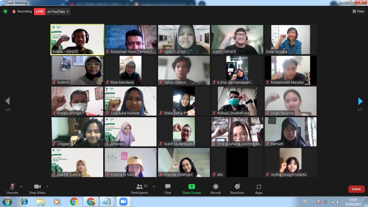 Siska Nirmala di BW in Training