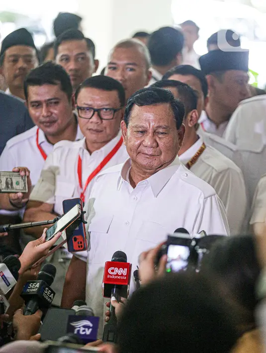 Menteri Pertahanan ini memberi pengarahan teknis pada Rapimnas kali ini. Namun, acara itu berlangsung secara tertutup. (Liputan6.com/Faizal Fanani)