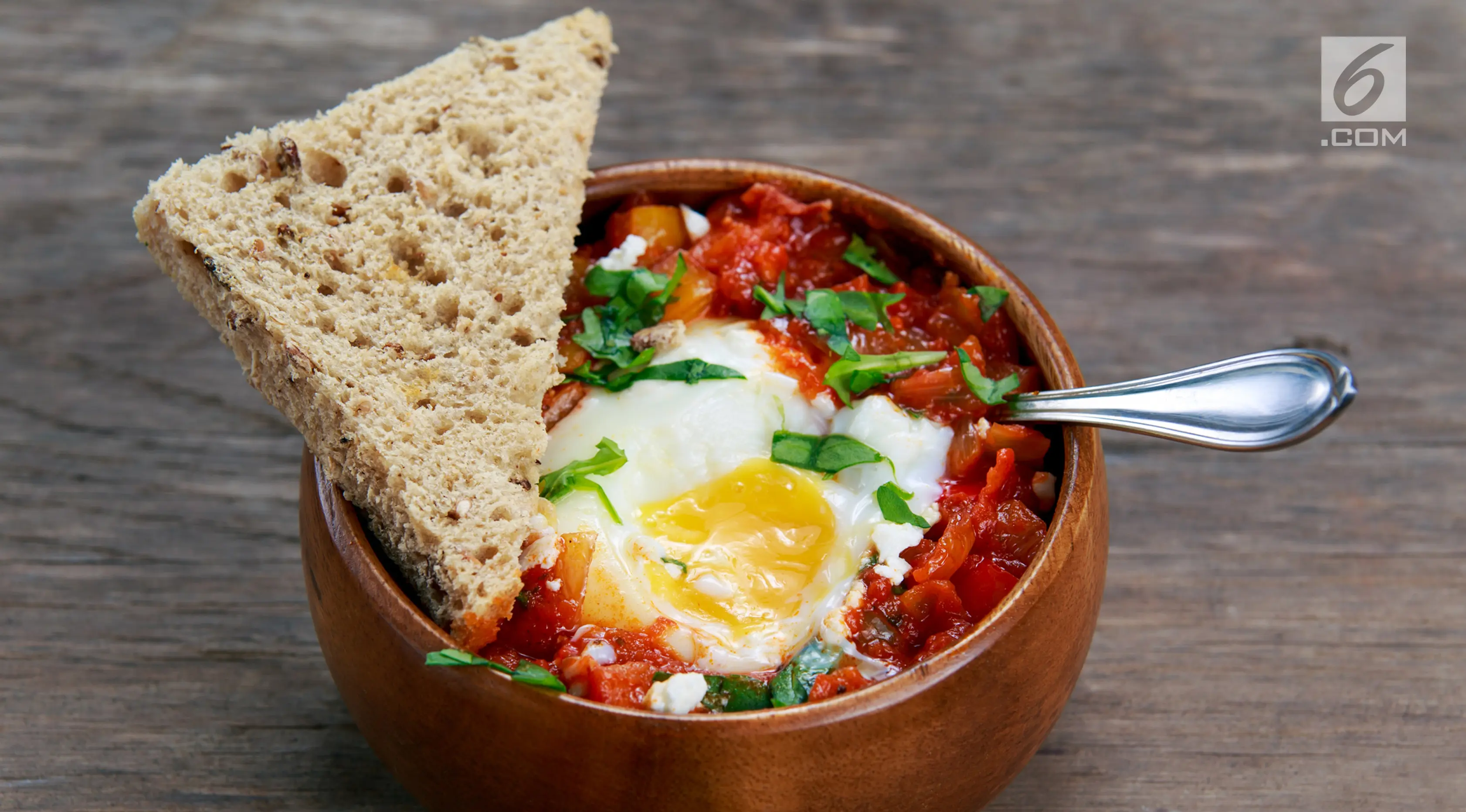 Ilustrasi Makanan Shakshuka (iStockphoto)
