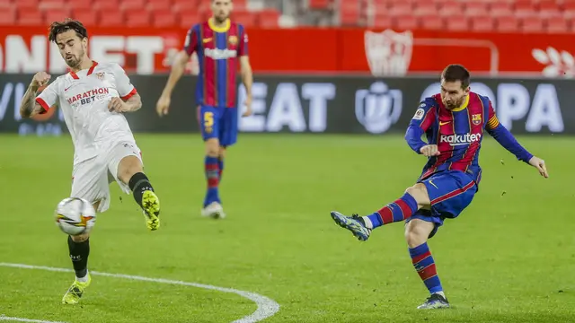 Sevilla Permalukan Barcelona di Semifinal Copa del Rey