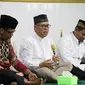 Safari Ramadan Pemerintah Kabupaten Penajam Paser Utara di Kecamatan Pemaluan dimanfaatkan untuk sosialisasi terkait isu penggusuran akibat pembangunan Ibu Kota Nusantara.