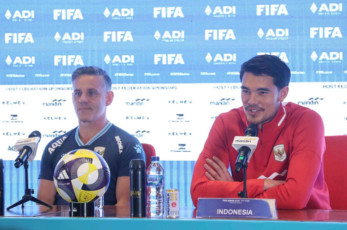 FOTO: Debut Pelatih Baru Timnas Indonesia Hadapi Saint Kitts and Nevis