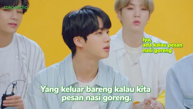 BTS di Waktu Indonesia Belanja TV Show Tokopedia (c) Youtube/Tokopedia
