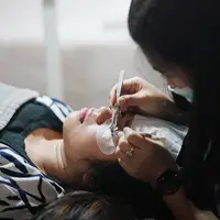 Pengalaman eyelash extension di D'Look Beauty Bar Senopati. Sumber foto: Document/D'Look Beauty Bar.